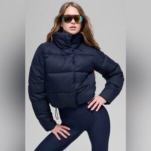 Alo Yoga Gold Rush Puffer Navy